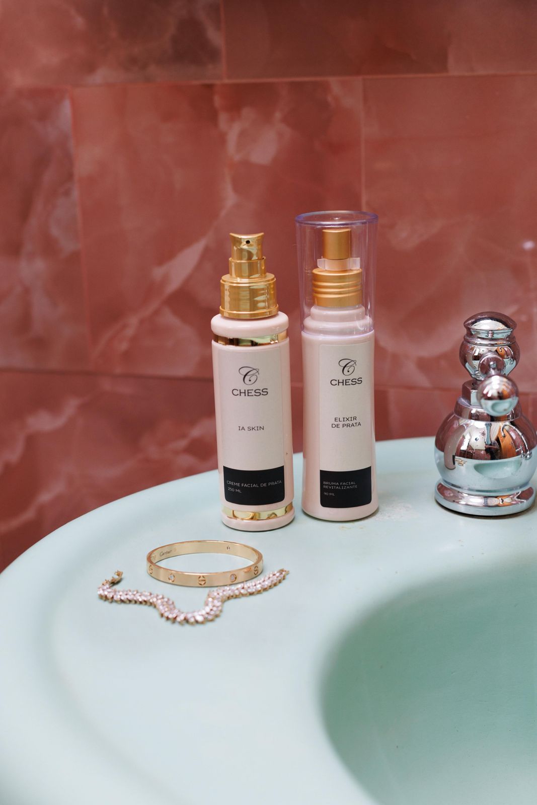 O duo facial de Prata